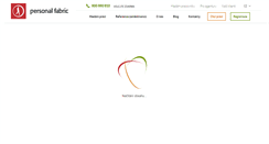Desktop Screenshot of personalfabric.cz